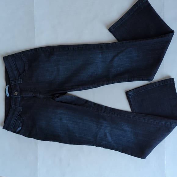 Lee Slender Secret Stretch Embellished Bootcut Jeans 8M Blue - Picture 2 of 16